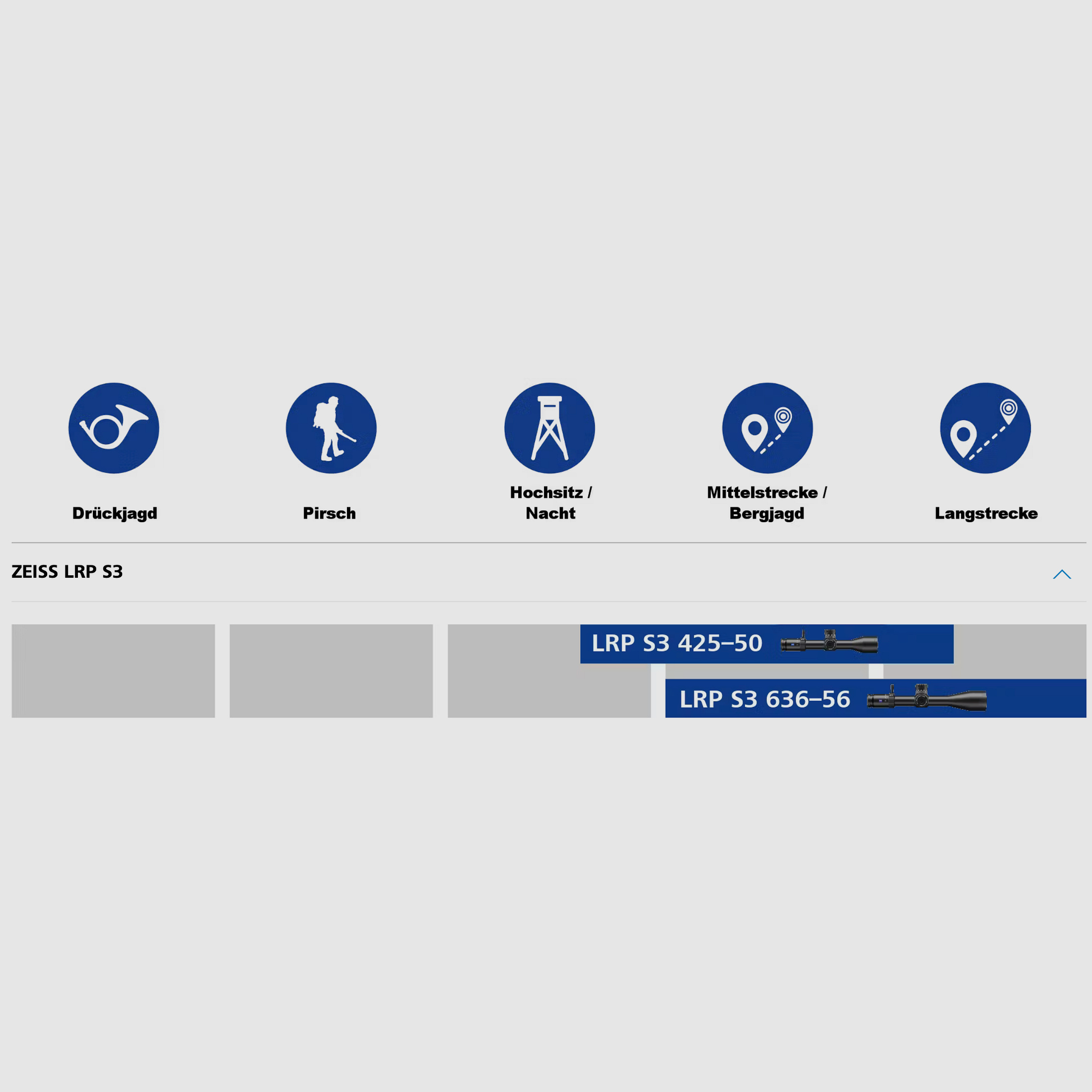 Telescopio de mira ZEISS LRP S3 425-50 ZF-MRi