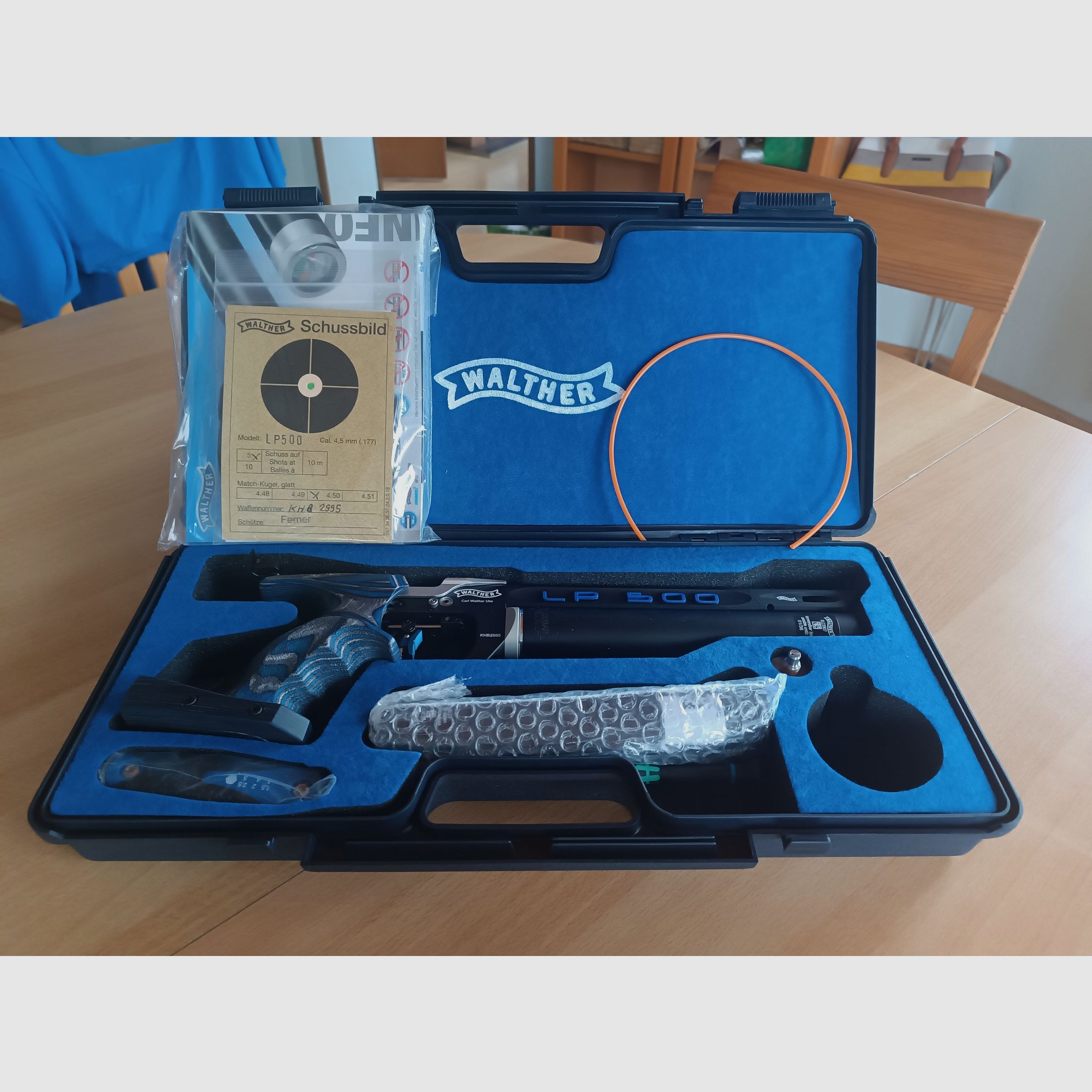 Walther LP500 Expert (Blue Angle) - NEU - inkl. Grundausstattung 