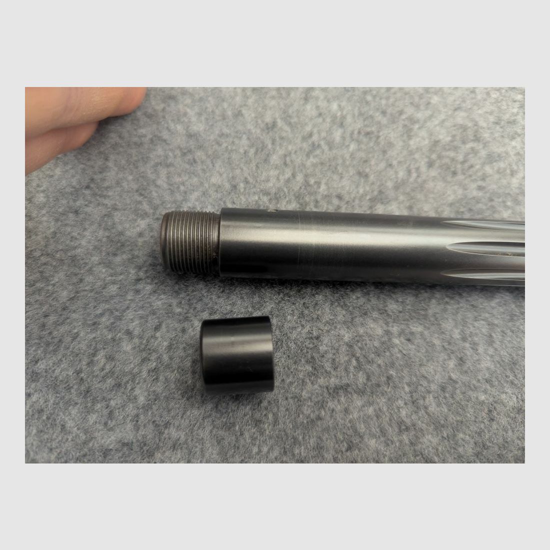 Blaser R8 exchange barrel semi-weight, fluted with 17x1 thread