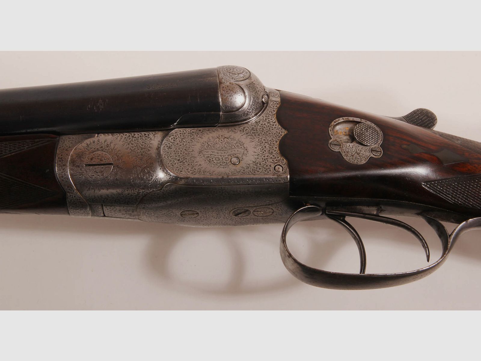 Double-barreled shotgun ca. 1890 Article 12915