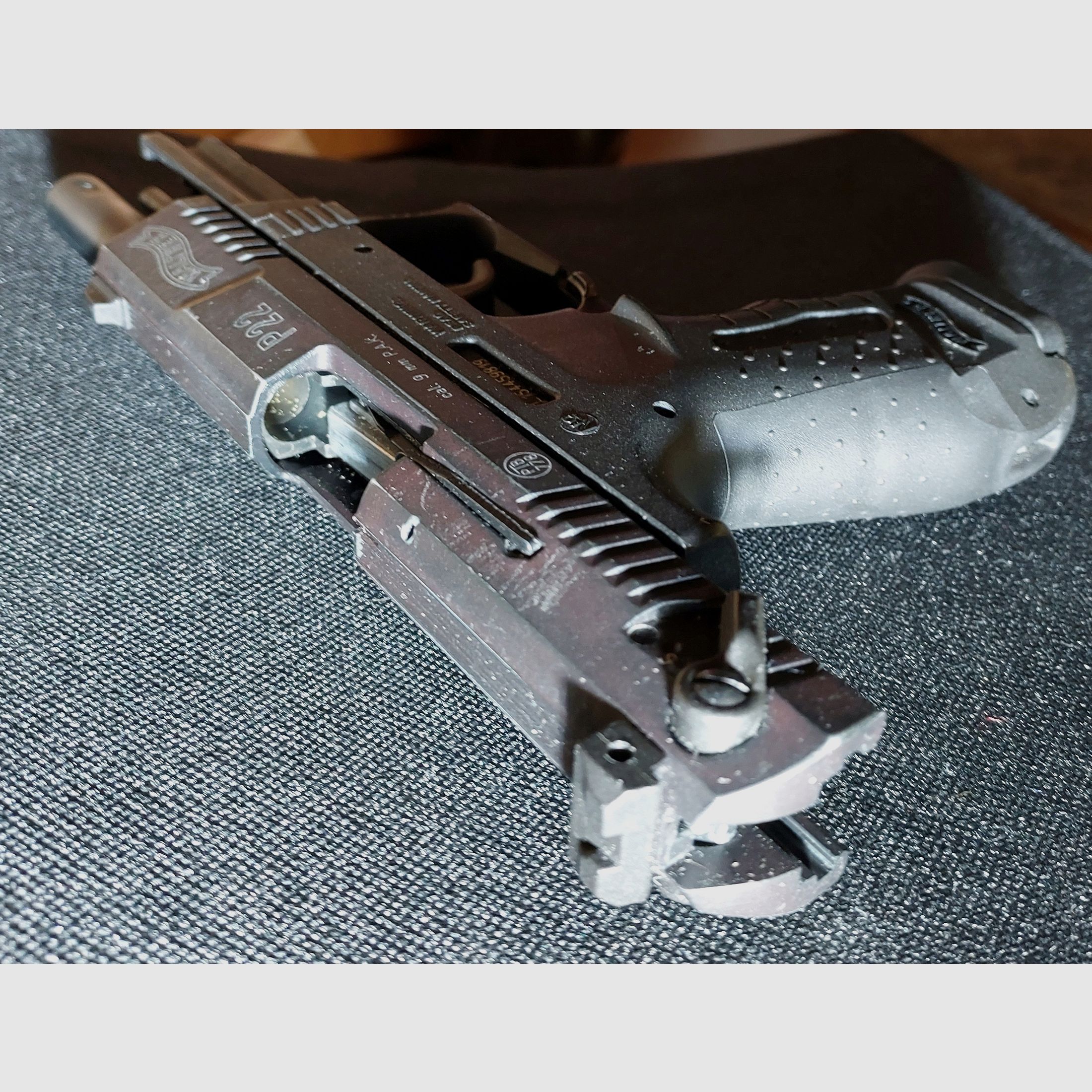 Walther P22 (P 22 Classic) Schreckschusspistool 9mm P.A.K. zwart (PTB 778)