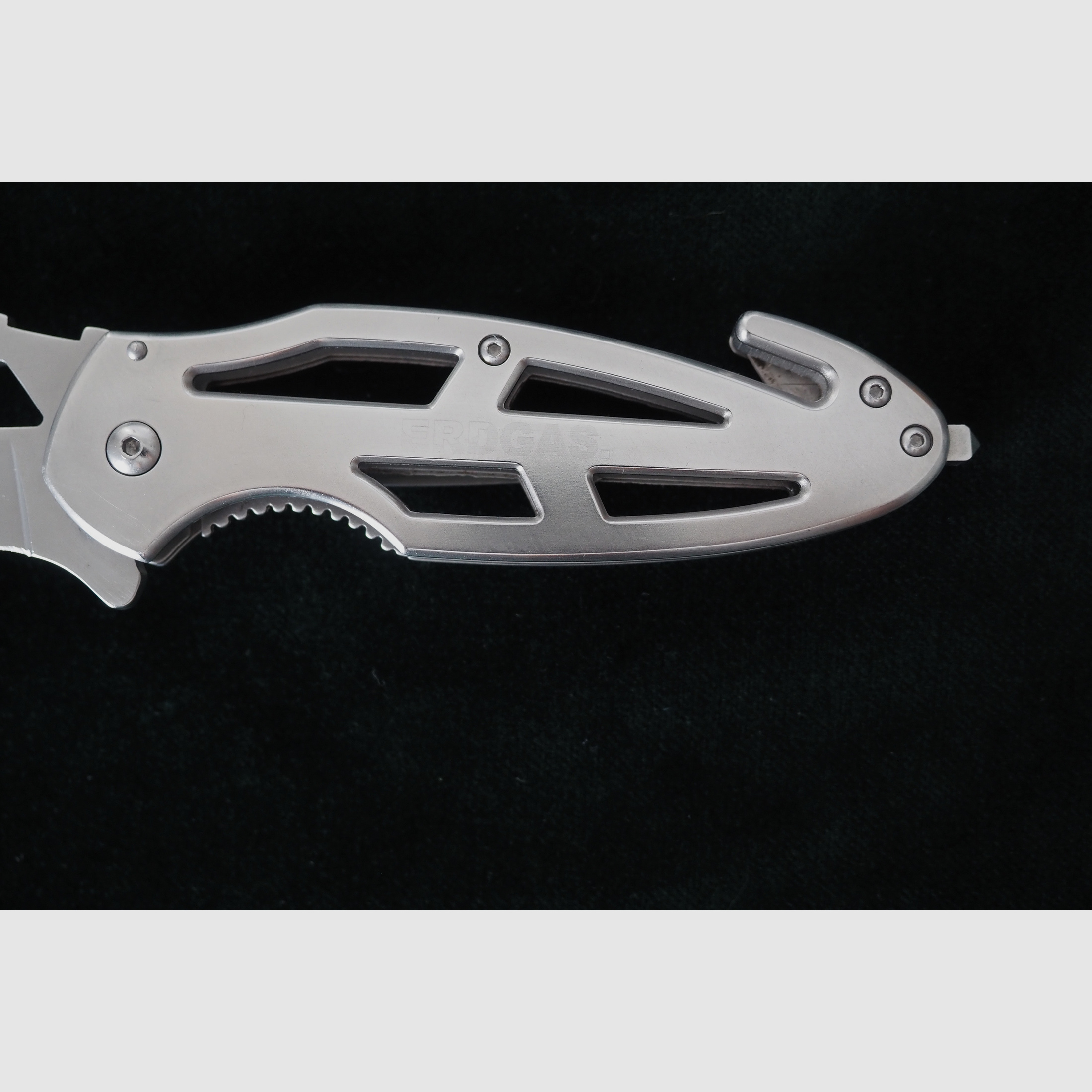 C. Julius Herbertz AISI 420 Skelett Messer, Einhandmesser