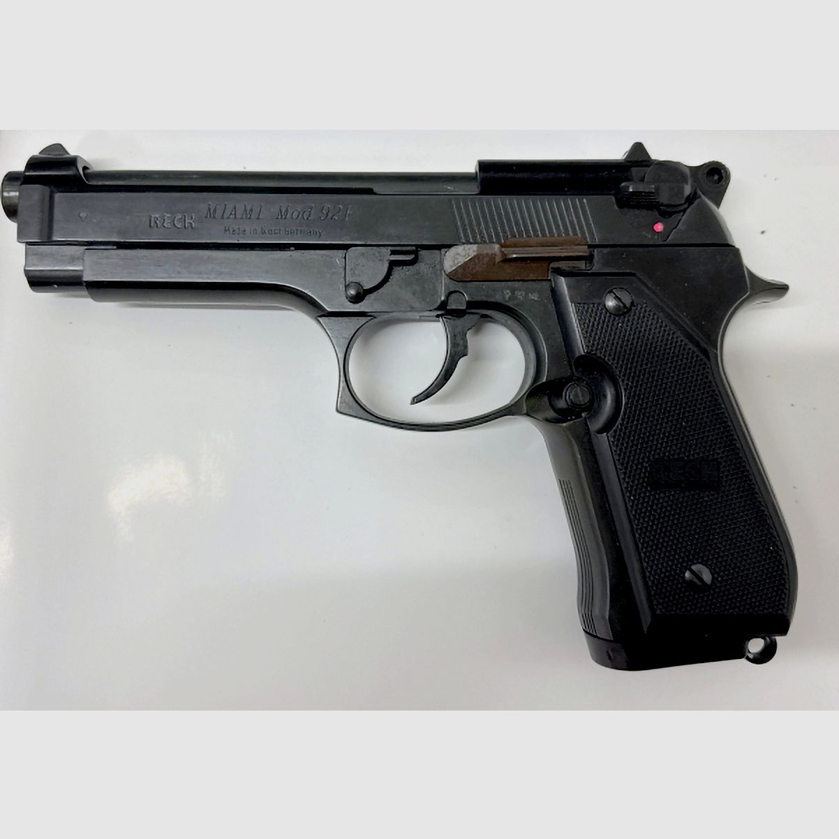 Reck Miami 92F PTB 488/2 Schreckschusspistole im Kaliber 9 mm P.A.K. (PTB 488/2)