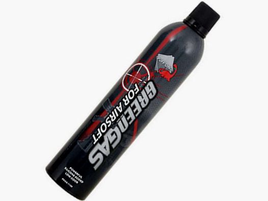 PuffDino Paintball / Airsoft Gaz vert / Gaz propulseur avec silicone (600ml) 170 psi