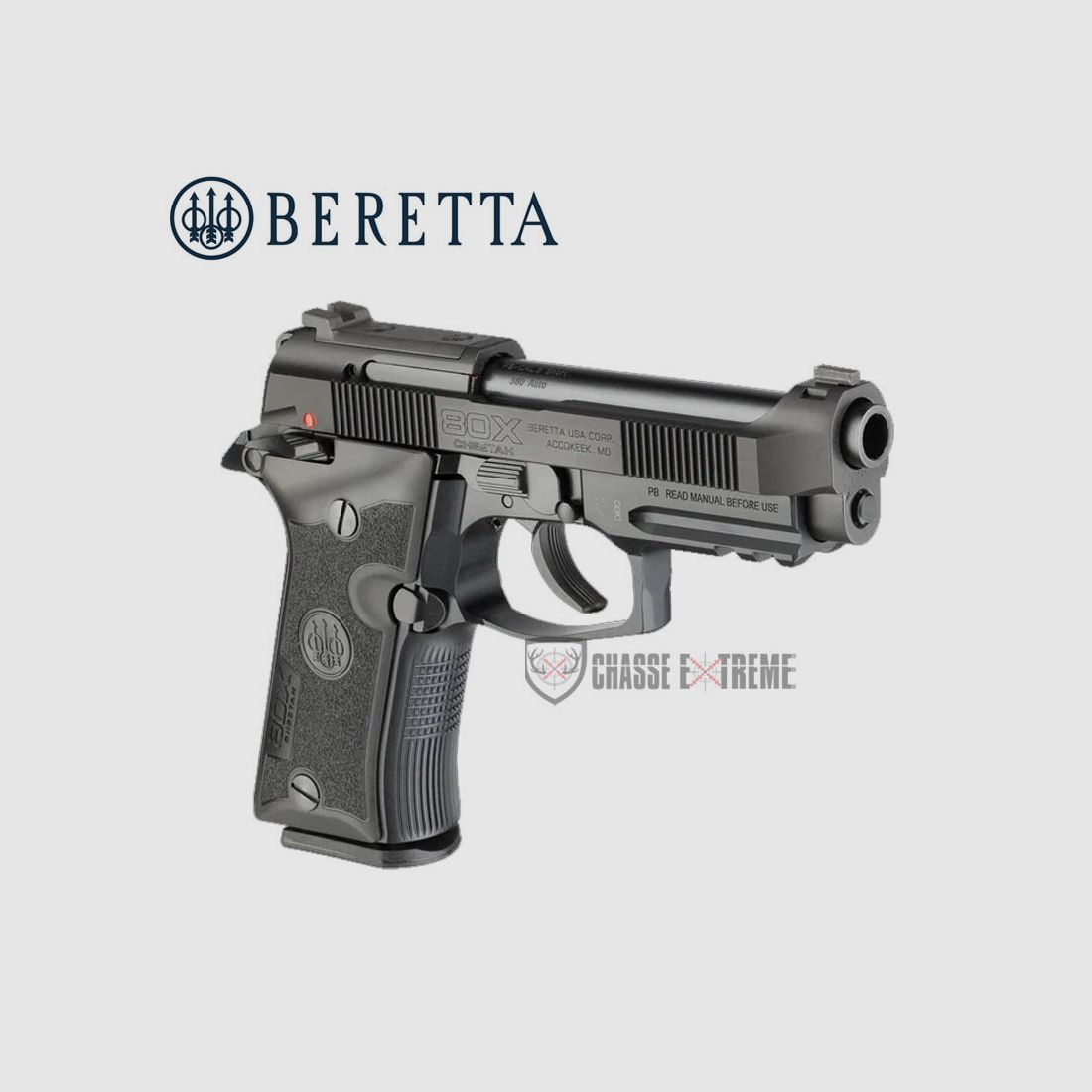 Pistole BERETTA 80X Cheetah Schwarz Kal. 9mm Kurz, Bild 3 von 3