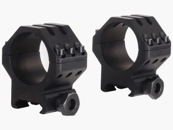 Weaver Tactical 6-Hole Picatinny-Style Ringen mat zwart 30mm medium, hoogte 9,4mm