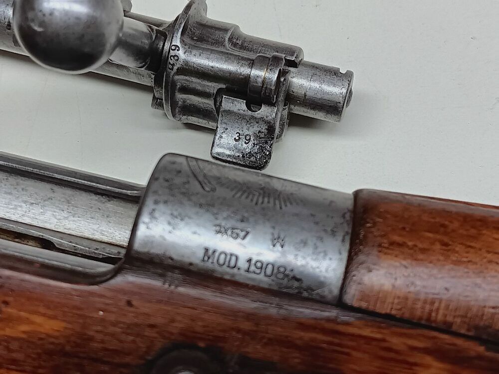 Fábricas de armas y municiones alemanas Berlín Mod. 1908 Brasilien