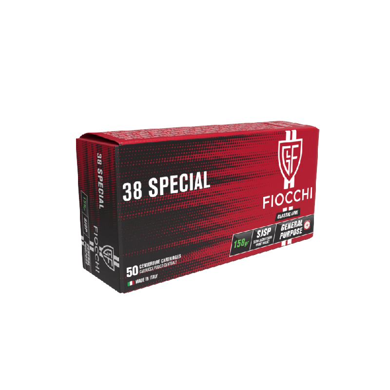 Amunicja Fiocchi SJSP 10,24g 158gr 38special
