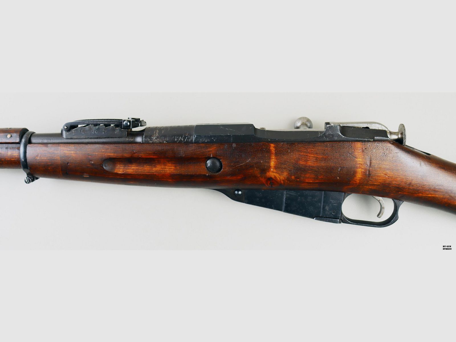 Geweer Militair Arsenal Tula mod. 1891 Finse Leger cal. 7,62x54R matr. 95721, afbeelding 4 van 19