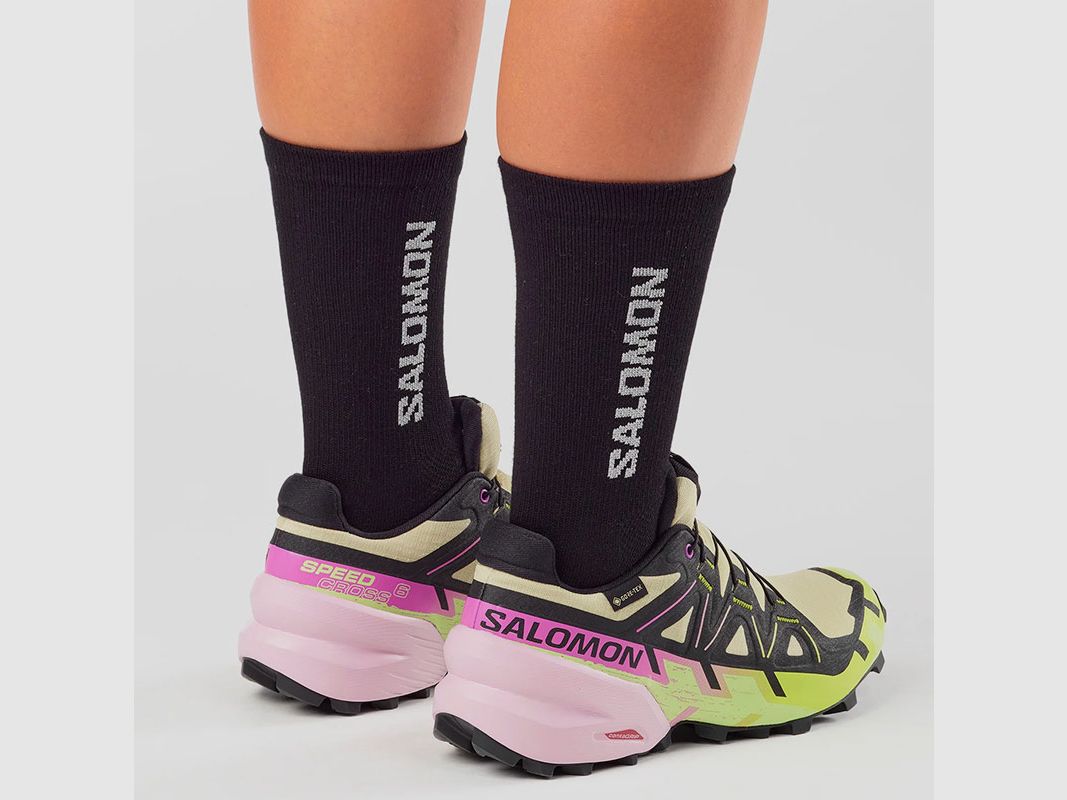 SALOMON – DAMEN – SPEEDCROSS 6 GTX W Bog/Dawn Pink/Acid Lime, Bild 4 von 7