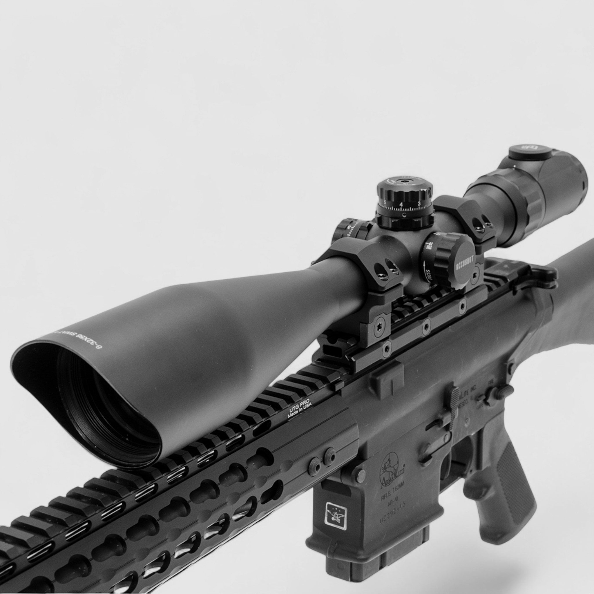 UTG Super Slim Elevated Mount, 13 Slot