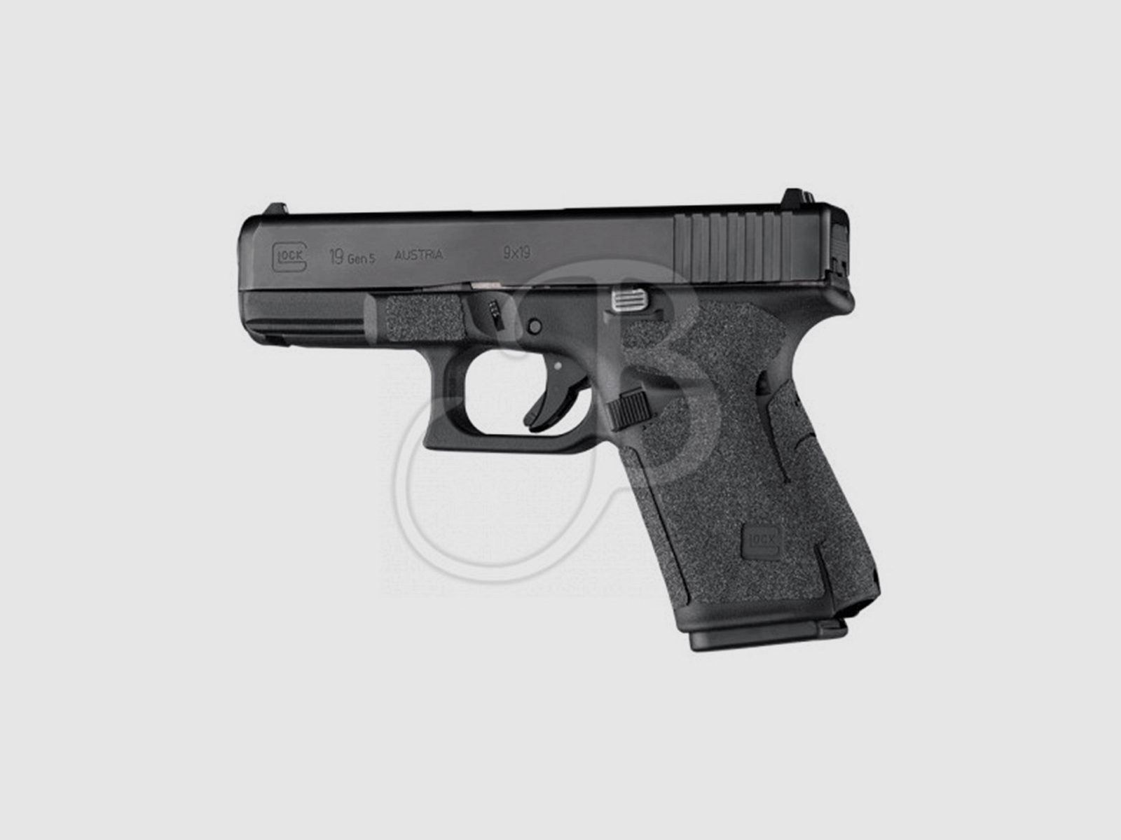 HOGUE – WRAPTER GRIP ADHESIVE GLOCK 19 HEAVY GRIT