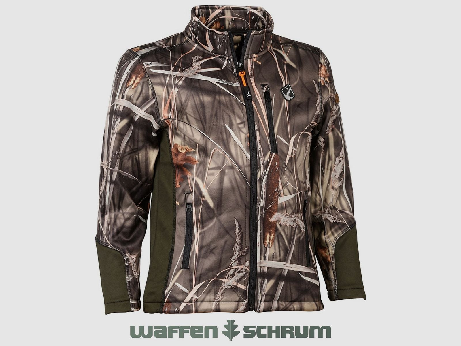 Percussion Kinder Softshelljacke Ghostcamo Wet