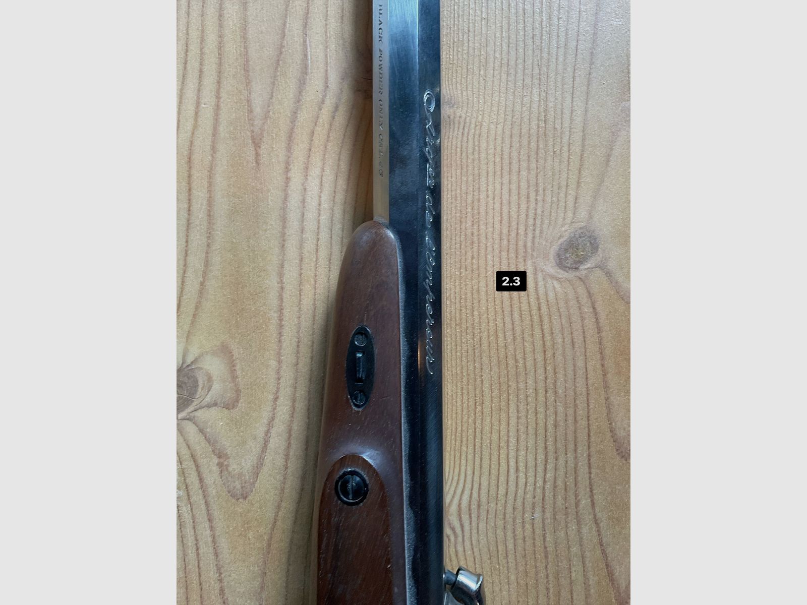 Schwarzpulver Vorderladerpistole