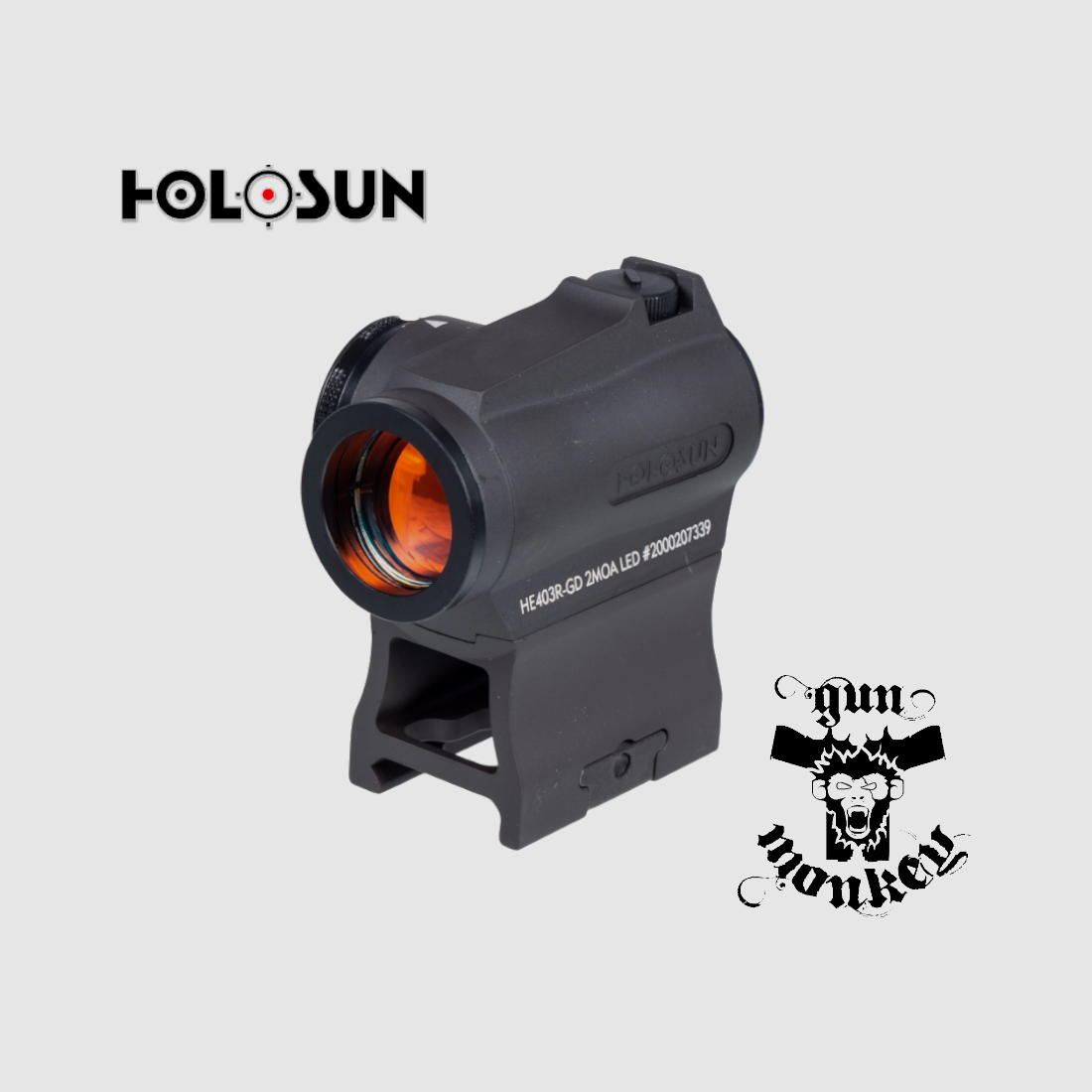 Kolimator Holosun HE403R-GD Gold Dot Low Mount & 1/3 Co-Witness, zdjęcie 1 z 4