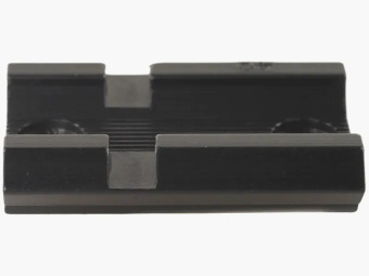 Weaver Top-Mount Base #46 matte zwart voor Anschütz 1568 en anderen.