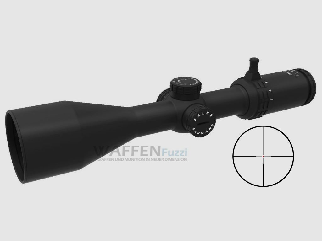Falke 3-12x56 L4 illuminated reticle