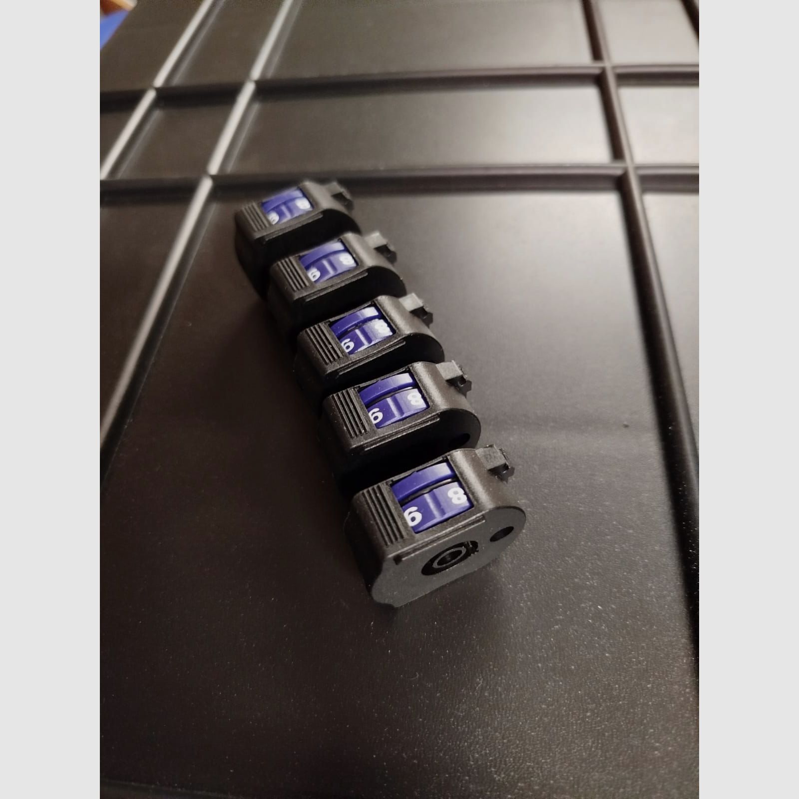 5 pieces Gamo replacement magazines Quick Shot Gen.1 & Arrow cal. 4.5 mm Diabolo 10 shots