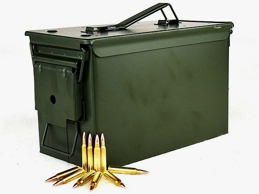 Boîte de munitions PPU avec .308 WIN, FMJ 1 boîte de munitions 500 cartouches Boîte avec 500 cartouches