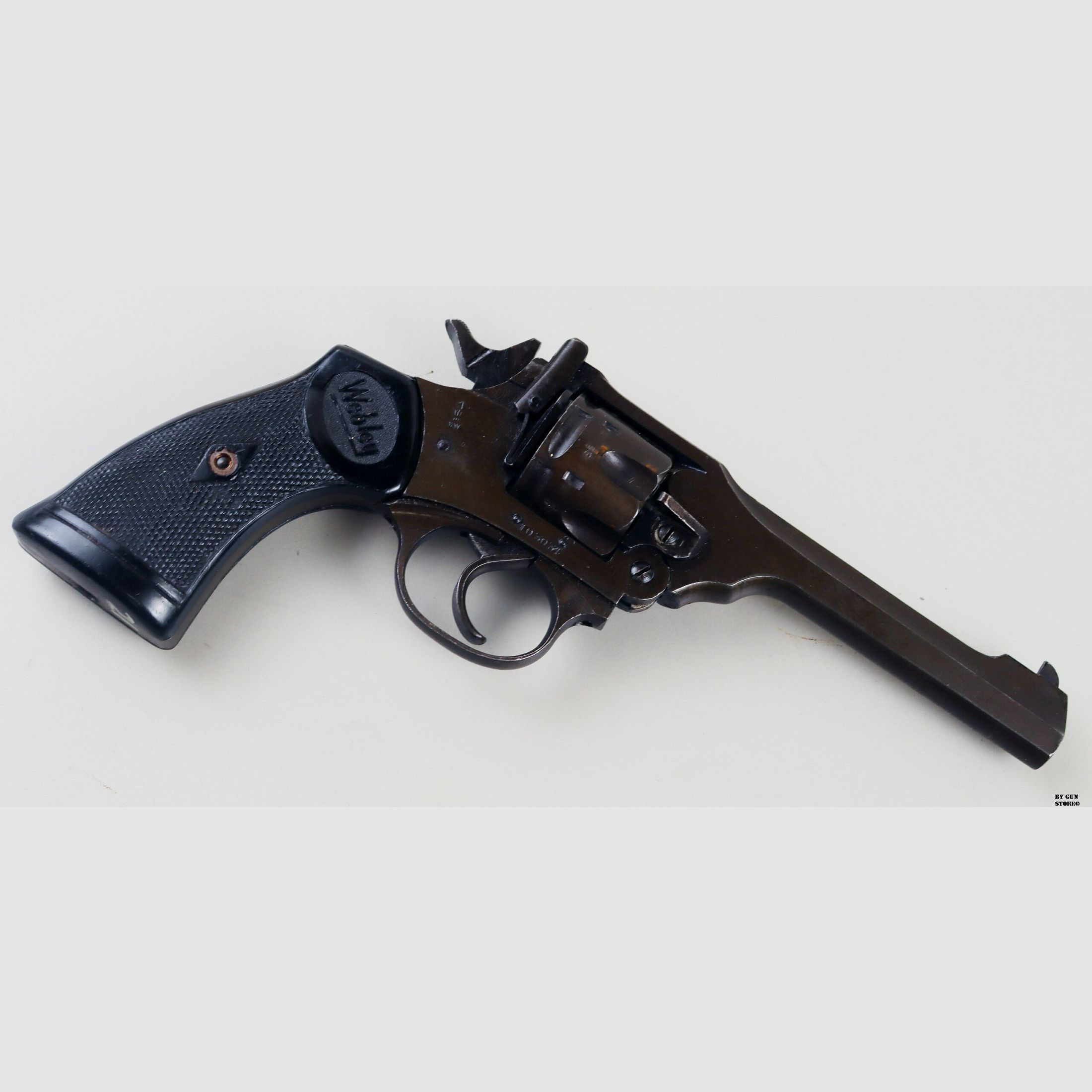 Revólver Webley & Scott mod. Mark IV cal. 38 n.º de serie 103034, imagen 4 de 10