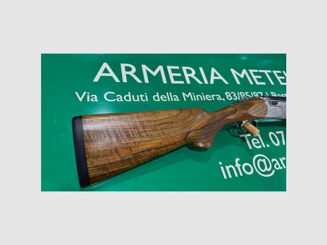 Bockdoppelflinte Beretta mod. 690 III kal. 12 in hout art: 690III12 BERETTA, afbeelding 3 van 5