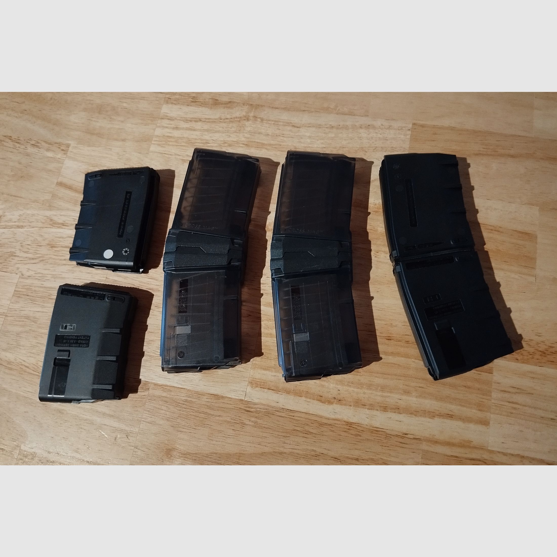 8 veces 10 cartuchos cargadores para la Hera the15th Sport cal 223 Remington