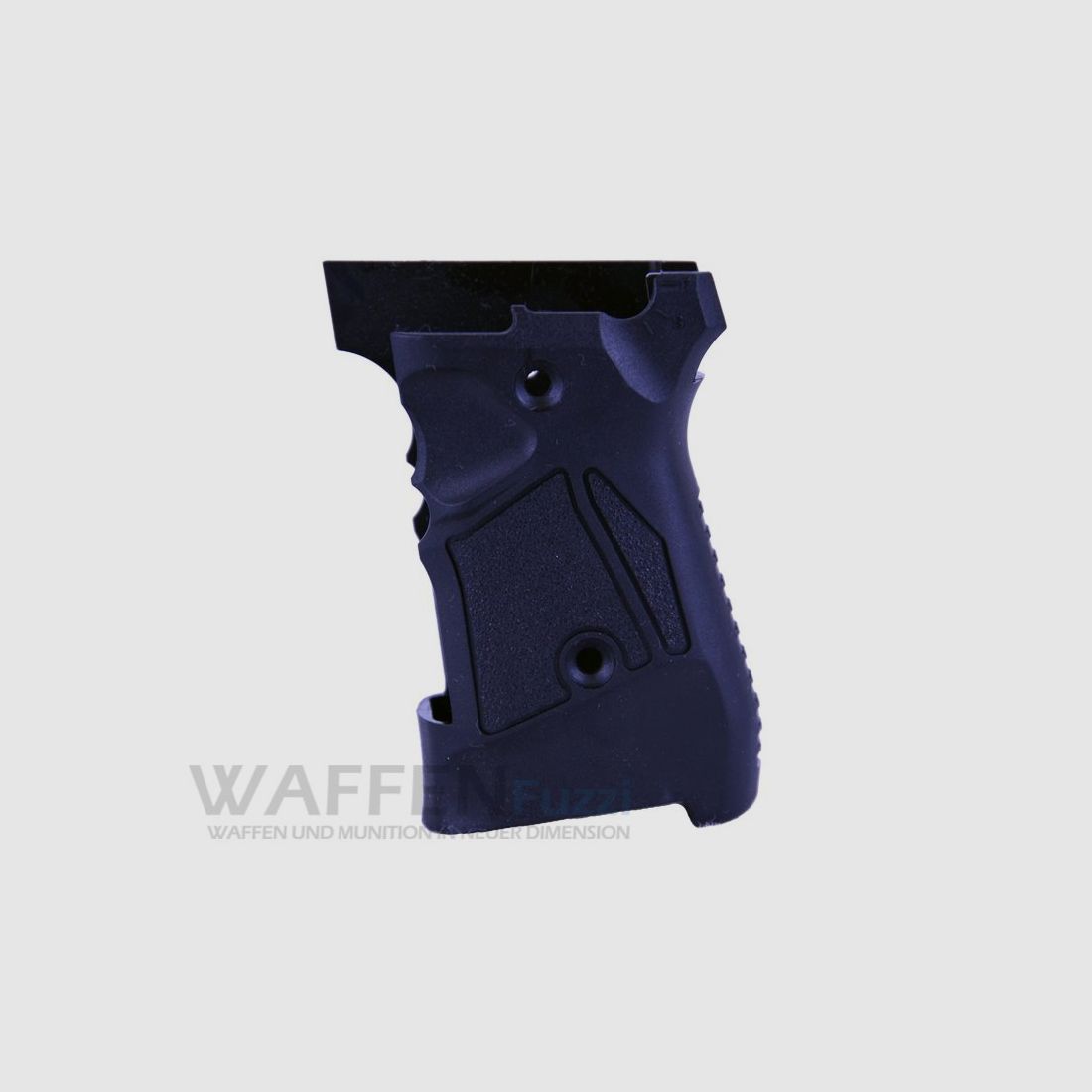 Grip shells made of black plastic for Zoraki 914 blank-firing weapon