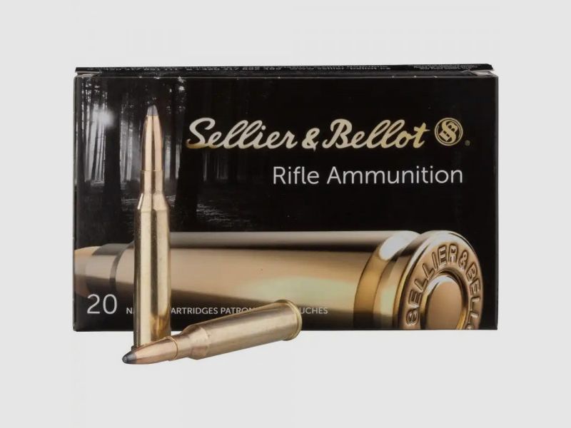 SELLIER & BELLOT 6,5x57 R - TEILMANTEL - 131GRS. - 20 STÜCK