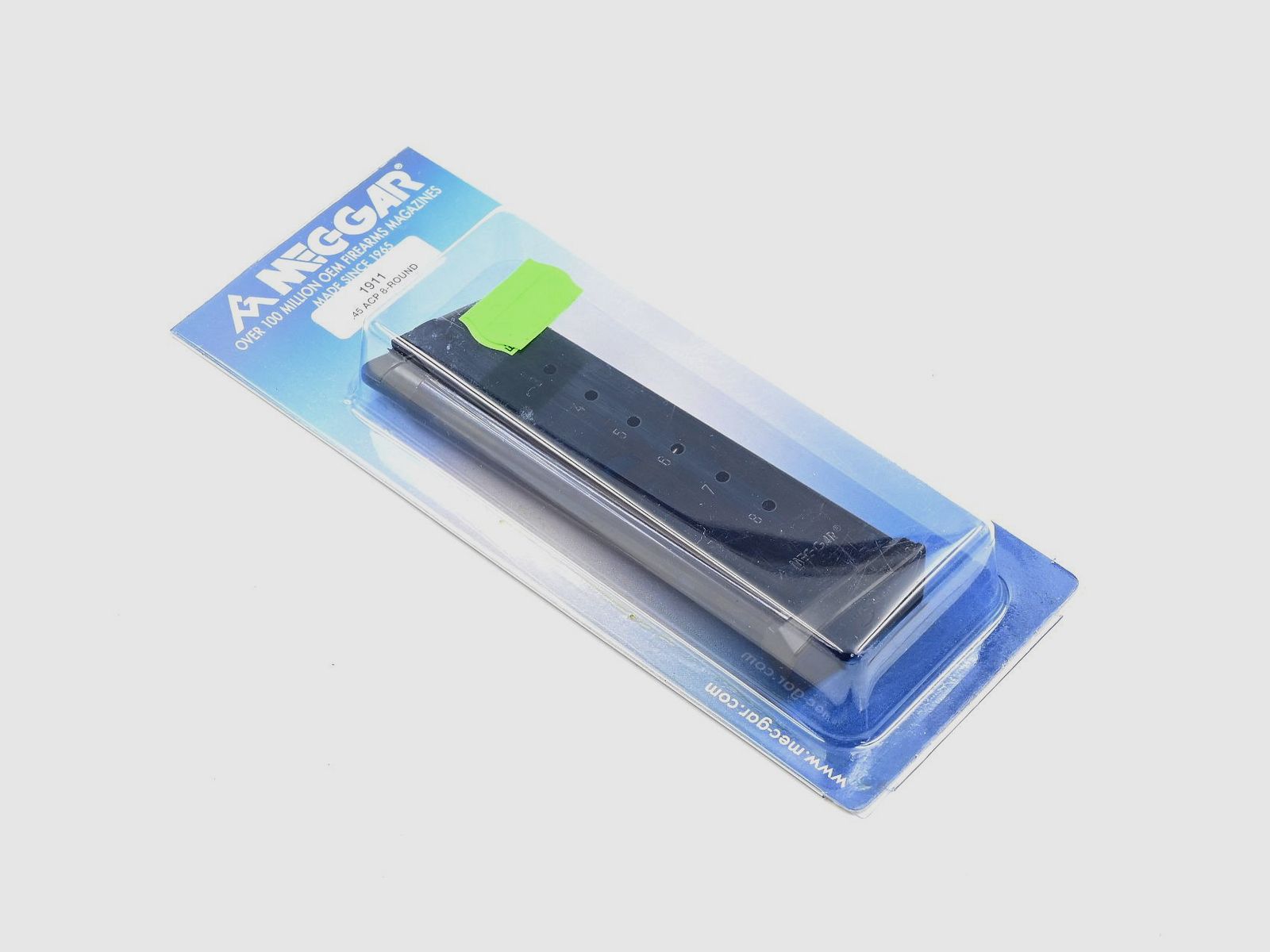 Magazin 1911, Mec-Gar, 45 ACP, 8 Schuss, Anti Friction