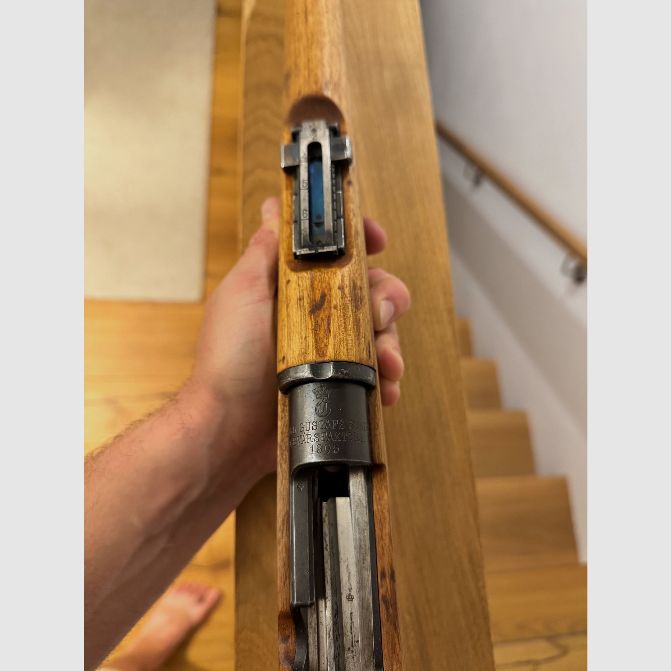 Carl Gustaf M/96 Schwedenmauser | 6,5x55 SE | rok produkcji 1906 | dobry barrel, zdjęcie 13 z 15