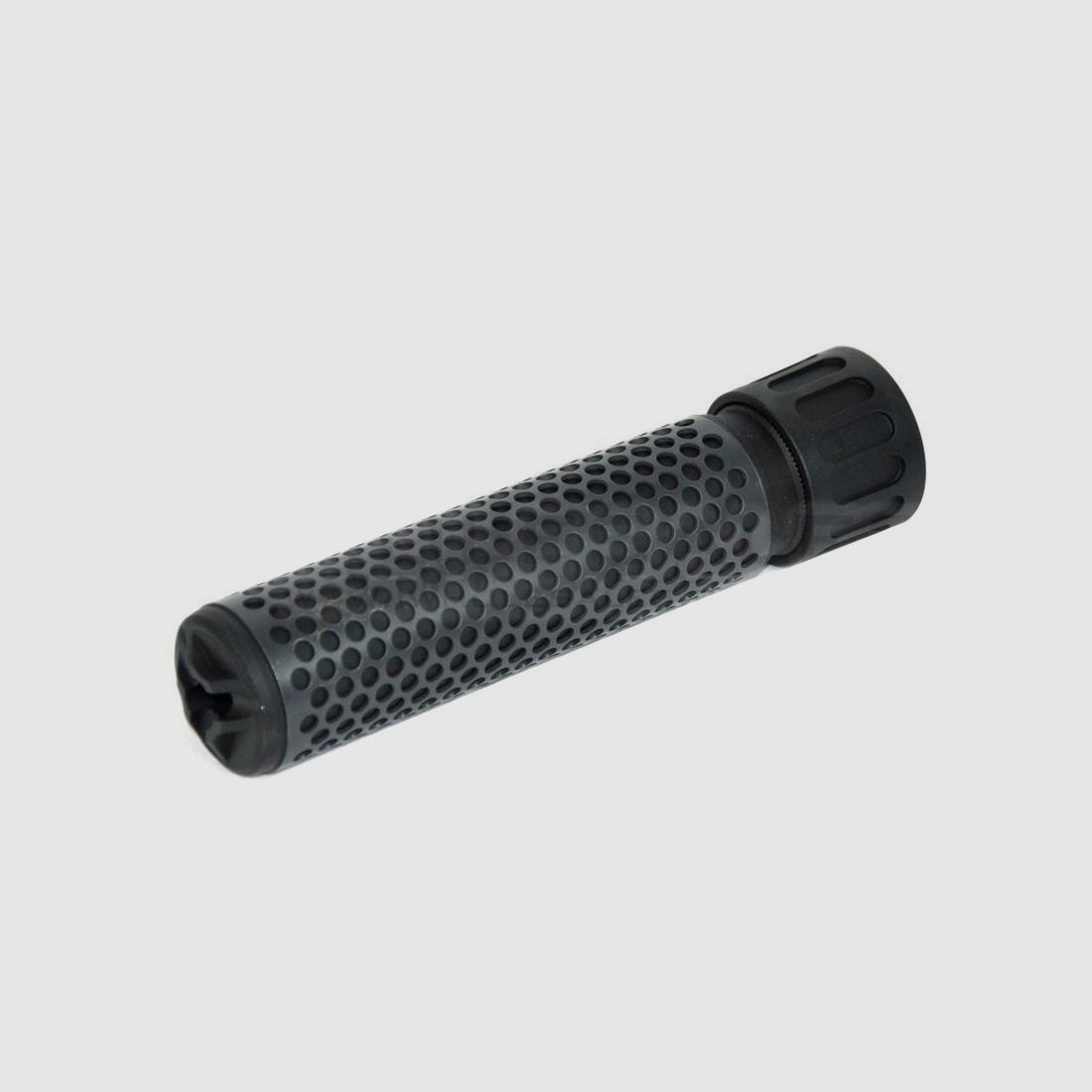 QD Schalldämpfer lang mit Flammenblende 14mm CCW