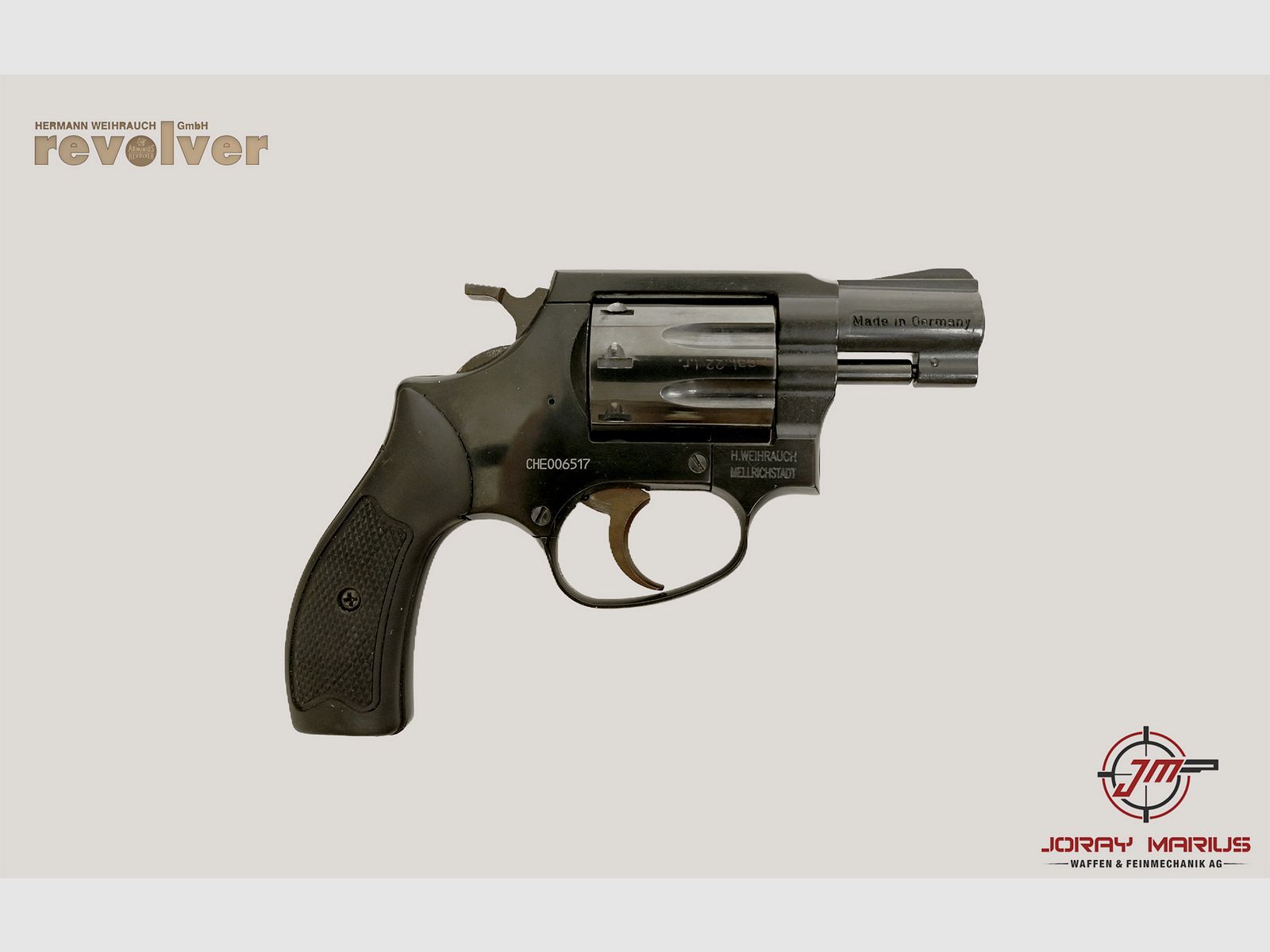 Weihrauch HW22 Revolver .22lr, 2”, Bild 1 von 2
