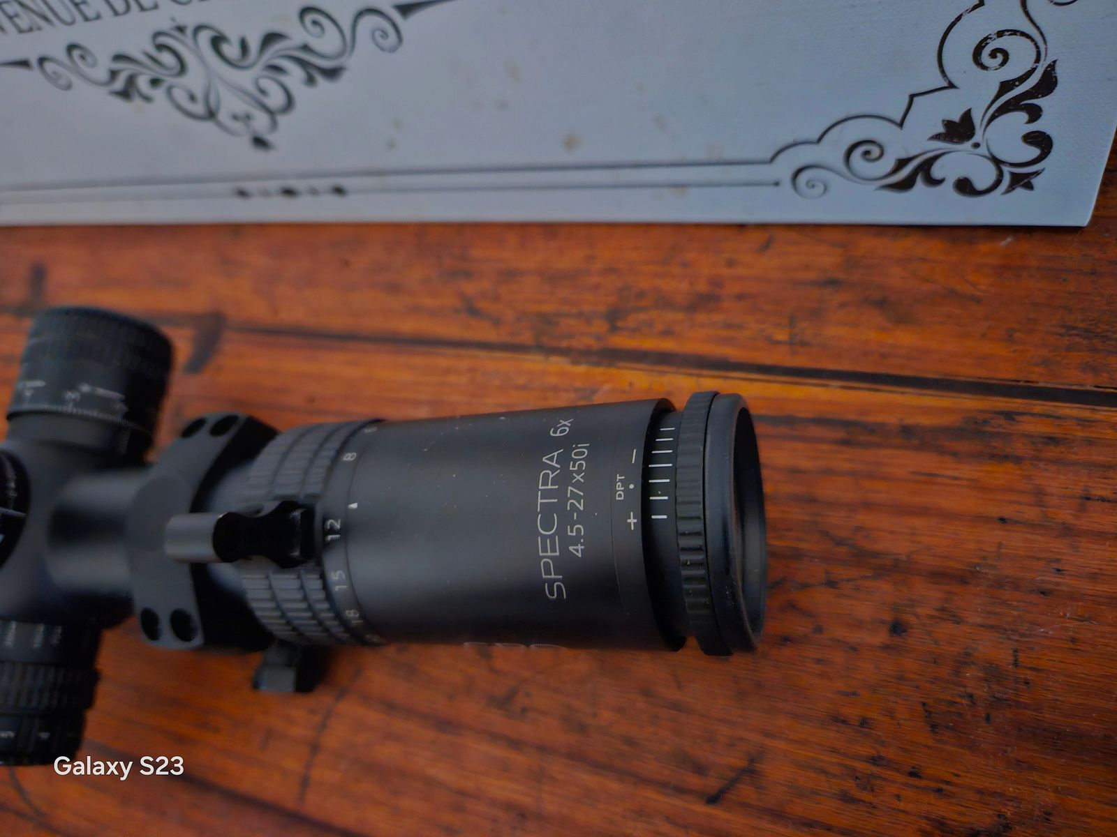 GPO hunting scope incl Eratac mount - also trade for watch!