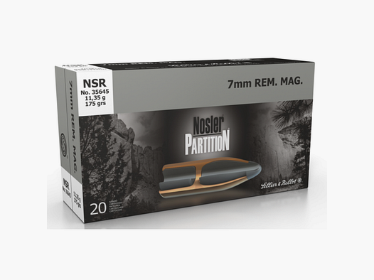 7mm Rem Mag S&B NSR 175gr VE20
