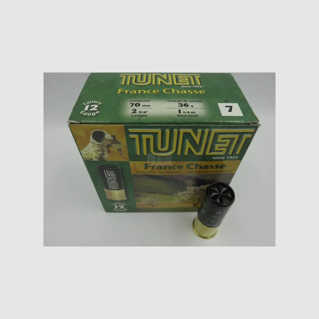 FRANKREICH JAGD Kal. 12 N-7 36GR BJ, Bild 1 von 2