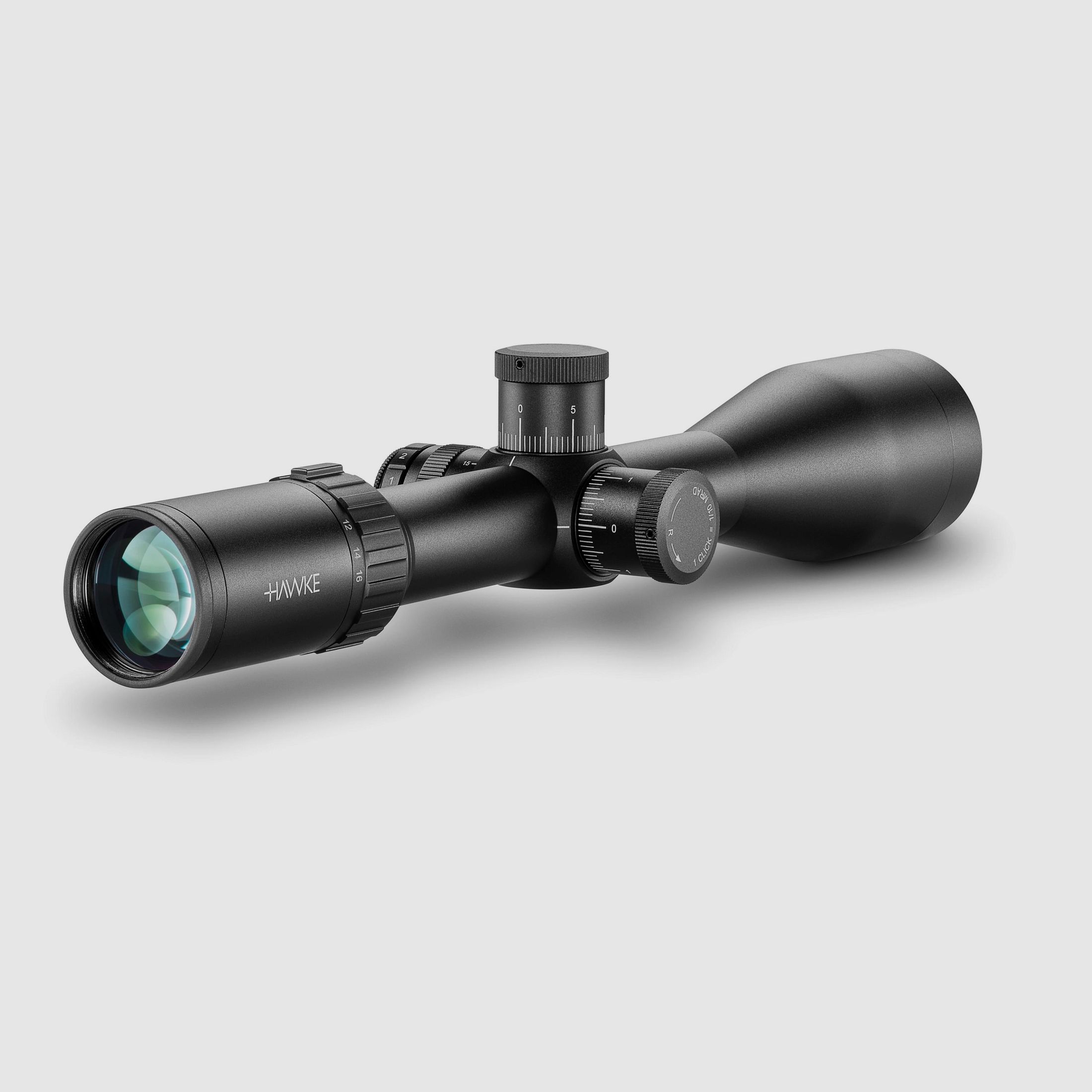 HAWKE 14296 Vantage 30WA SF 4-16x50 Half Mil DOT illuminated reticle MRAD scope