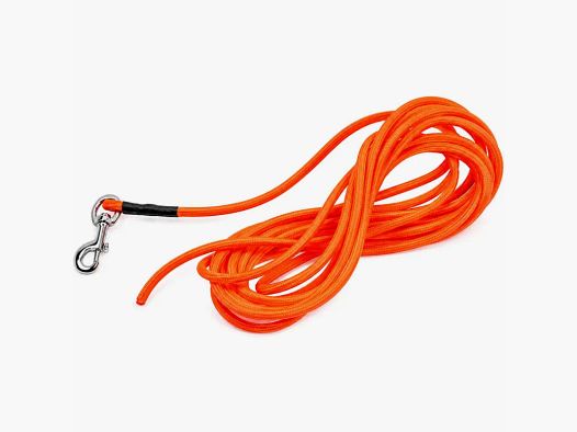 Orangene Longe 10 m Ø8 mm Stepland – Dressur und Sicherheit