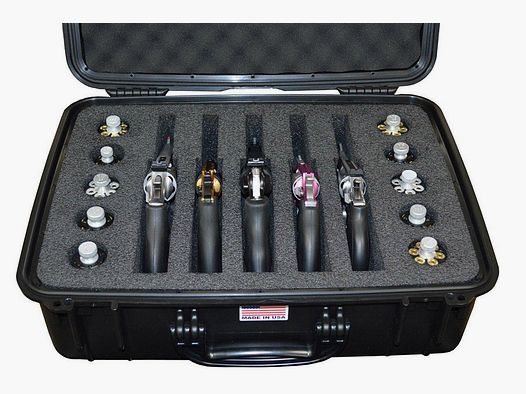 Valigetta per revolver QF560 - 5 armi
