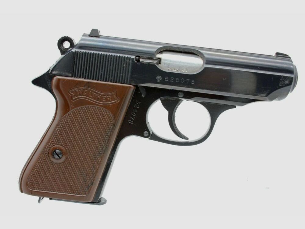 Walther sport- en autoriteitswapens Walther PPK L kal. 7,65 top aluminium handgreep BJ 71