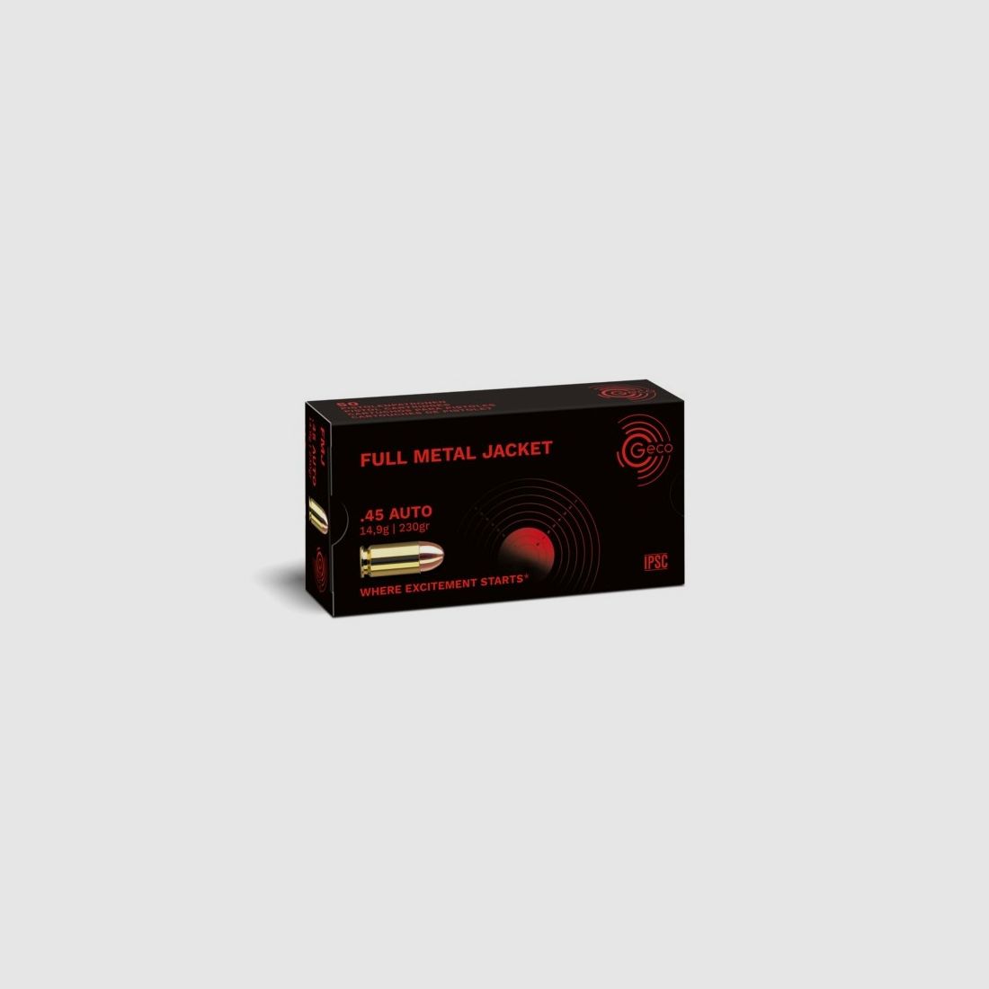 Geco - 45 ACP - FMJ - 230grs