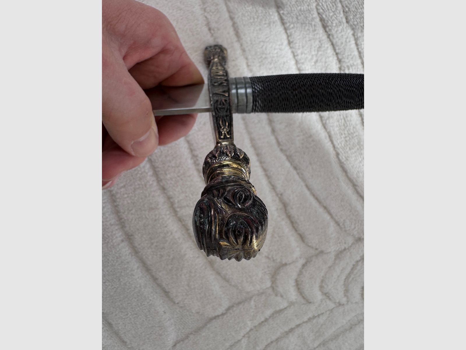 Zierschwert „Carlos V / Carolus Divus“ mit Scheide