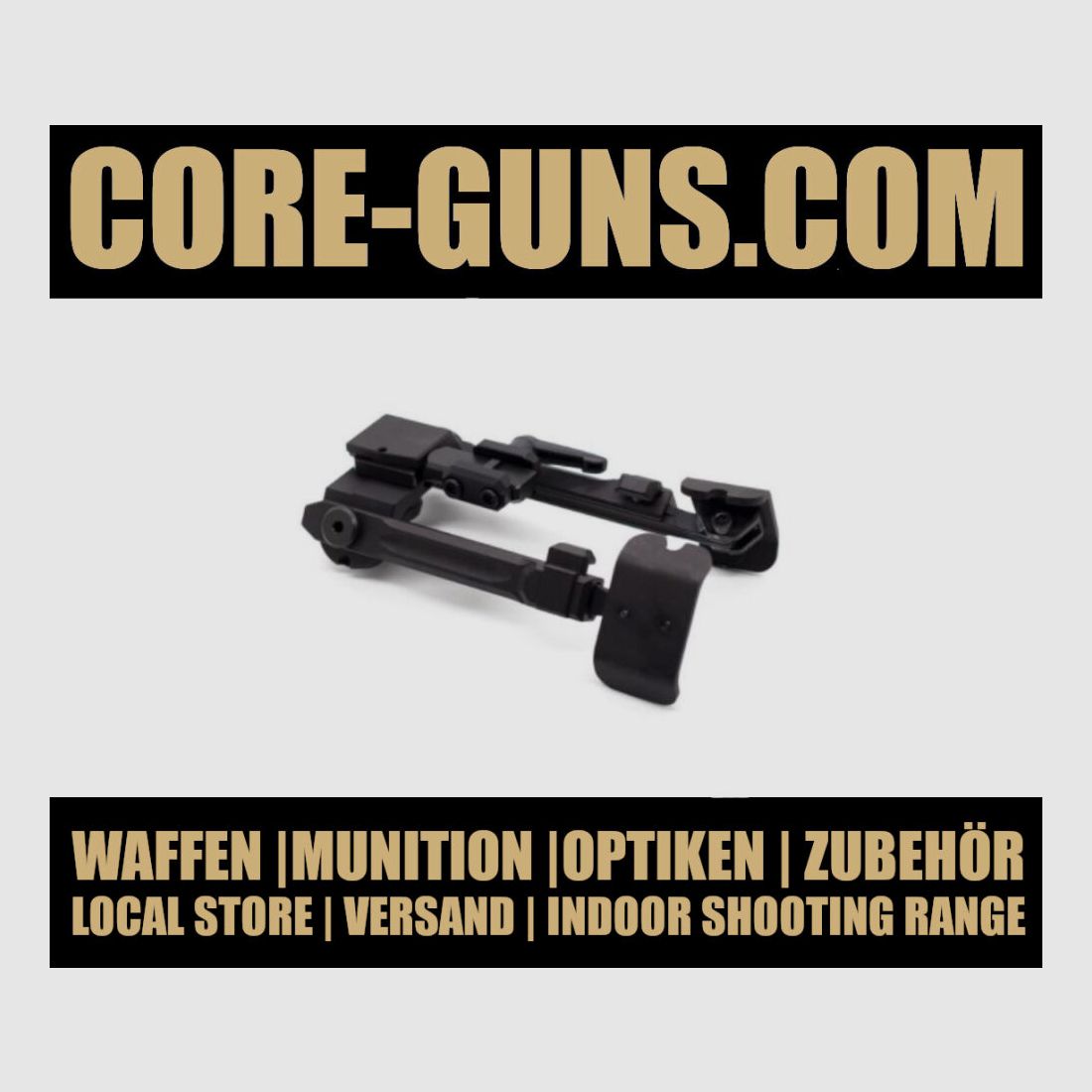Fortmeier Zweibein H184 - 6h Montage Fortmeier Bipod inkl. Adapter sofort verfügbar
