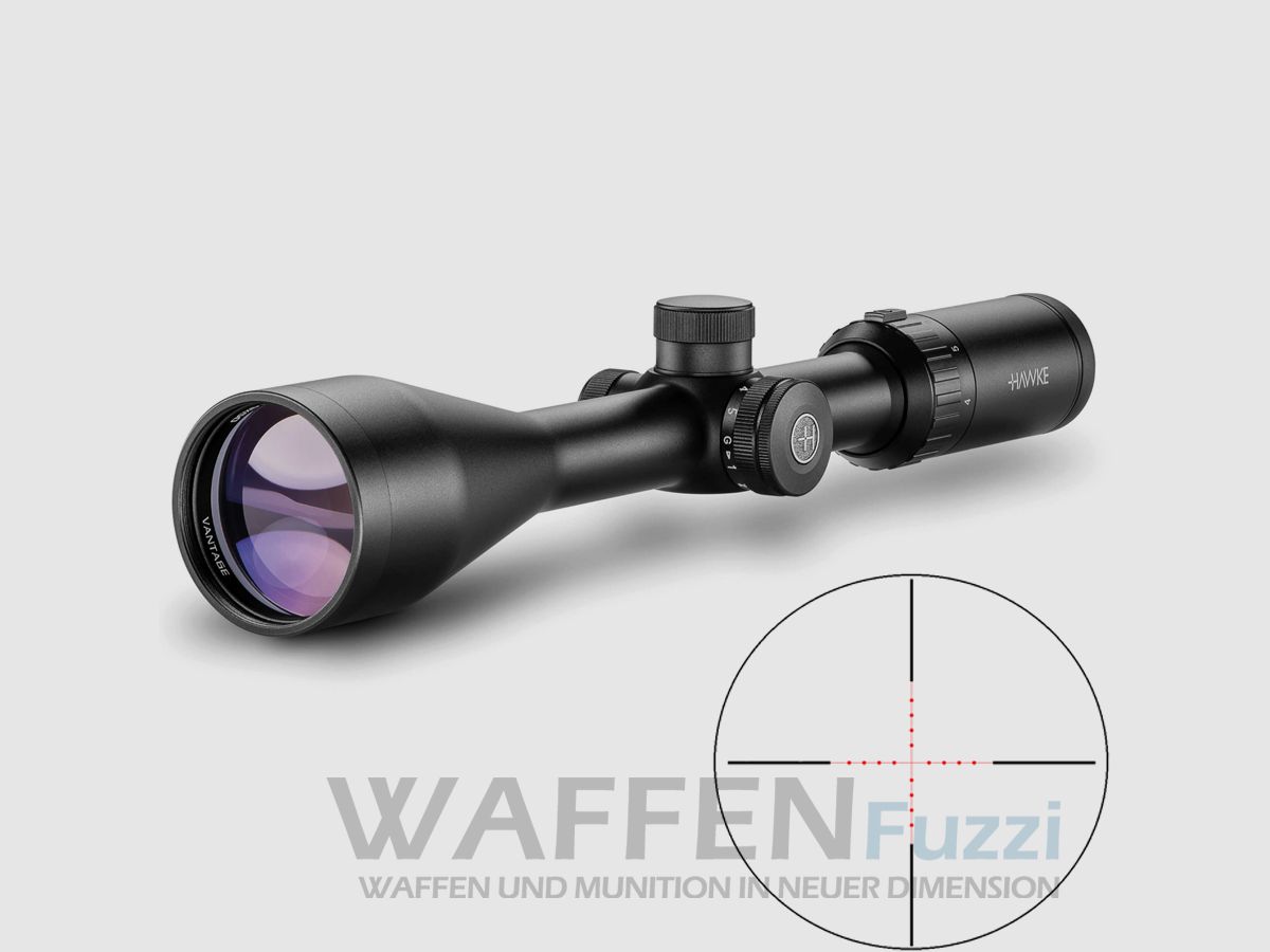Hawke Vantage 3-9×50 geätztes MilDot Absehen 5 Helligkeitsstufen