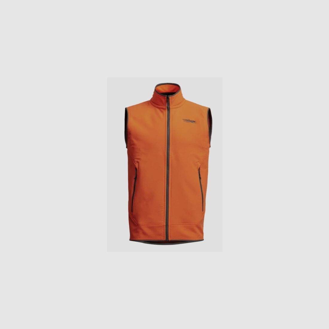 Sitka Alpha Fleece Vest – Blaze Orange, image 1 of 8