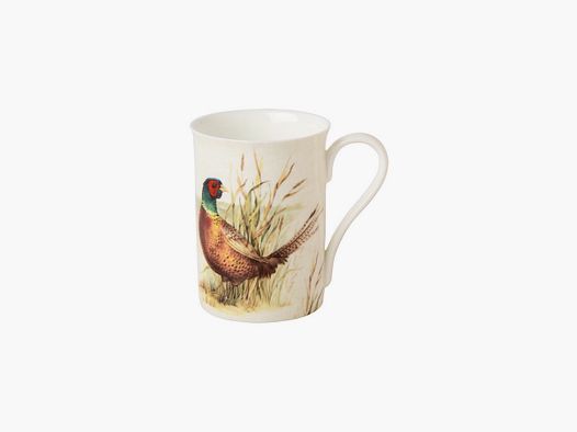 Koffiemok met fazantenmotief