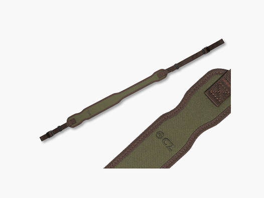 Gewehrriemen CZ nylon / rubber - green