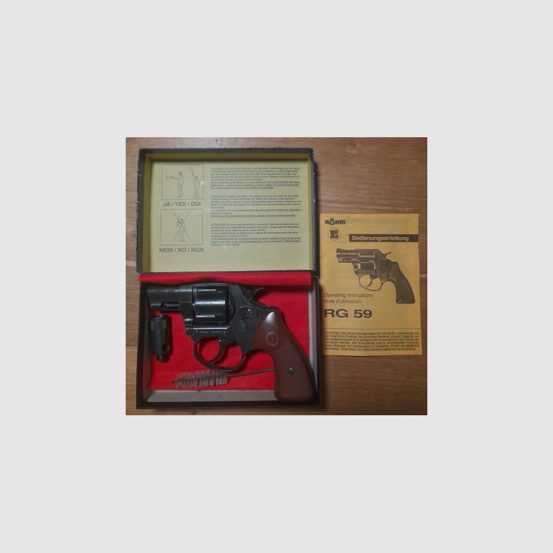 Röhm RG 59 - PTB 527 - Beschuss 99