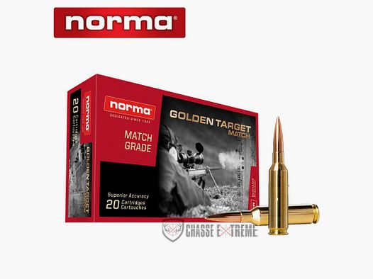 20 patronen NORMA Kal. 6mm Creedmoor Golden Target 107gr