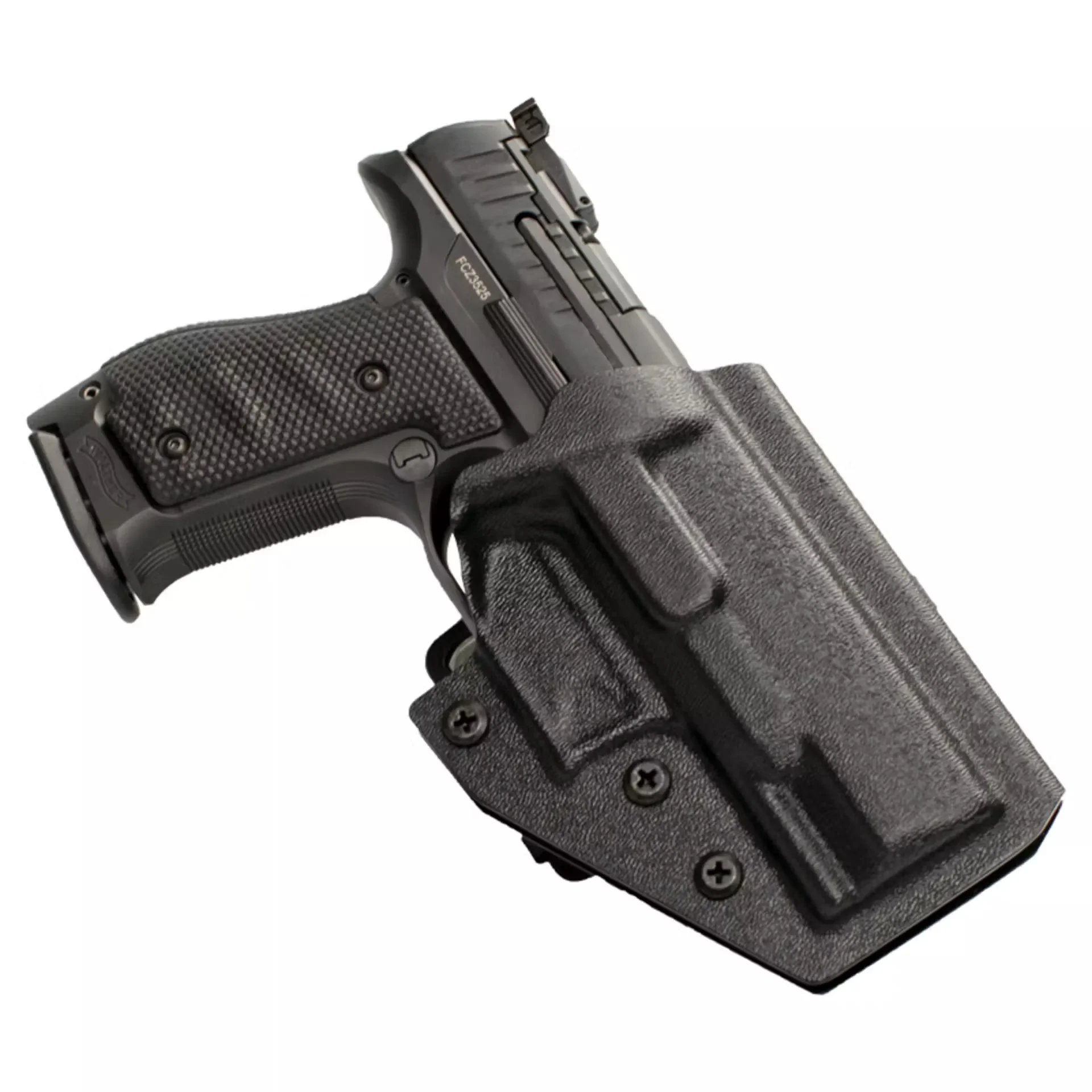 Fondina Kydex Walther Q4 SF con TLR-1, per Q4 Steel con Streamlight montato