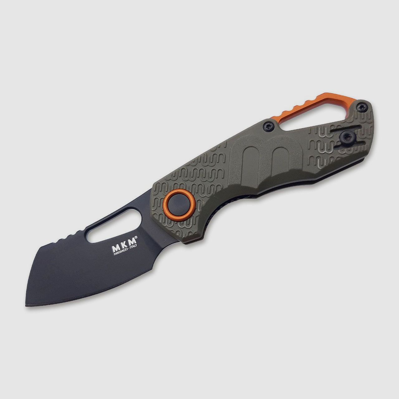 Taschenmesser Isonzo Cleaver Green